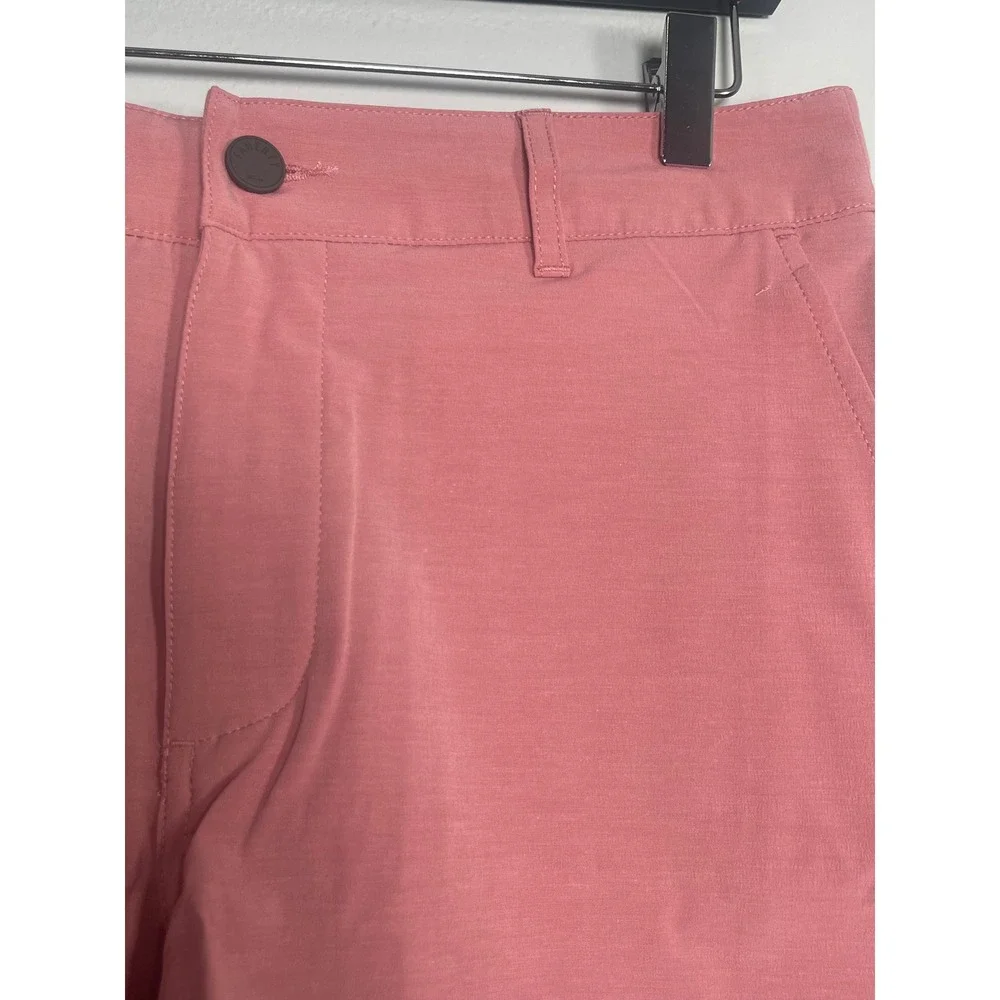 FAHERTY All Day Shorts Size 30 Faded Flag Pink NEW Casual Preppy Coastal Spring